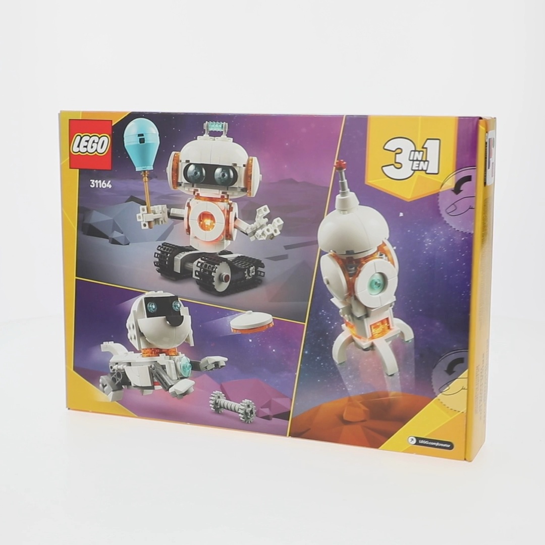 LEGO, Space Robot 3in1 Building Kit, 31164, 281 Pieces - Walmart.com