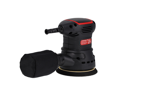 Hyper Tough 2.5 Amp Corded 5 inch Orbital Sander with Dust Bag, Vacuum Hose  Adapter & 3 Sanding Sheets (60, 80, & 120 Grit)