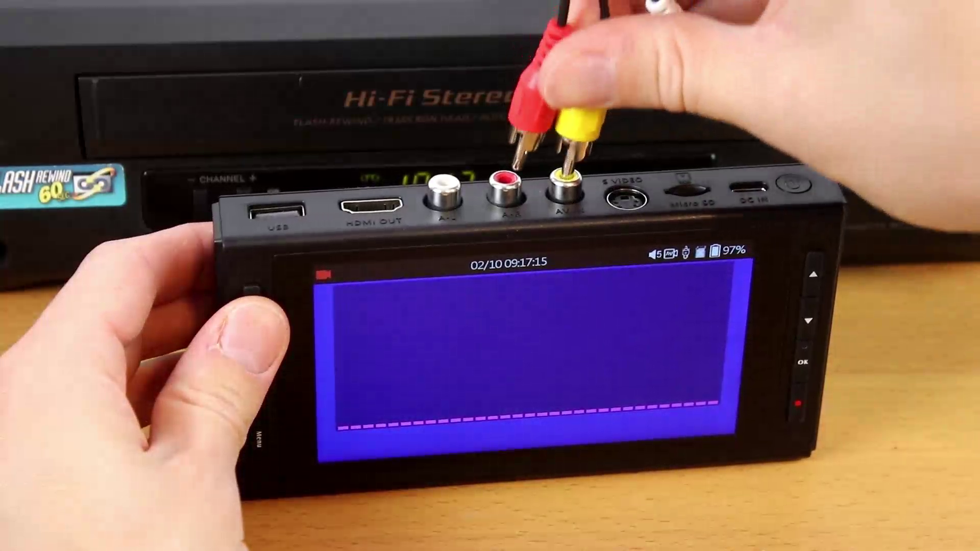 thumbnail video image 2 of ClearClick Video to Digital Converter 3.0 (Third Generation) - Record Video & Audio from VCR's, VHS, AV, RCA, Hi8, Camcorder, DVD, Turntables, Cassette Tapes, 2 of 7