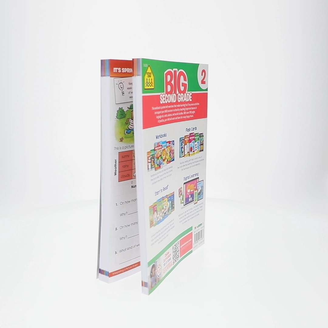 School Zone, Second Grade Workbook, 9780887431487, Kids Learning