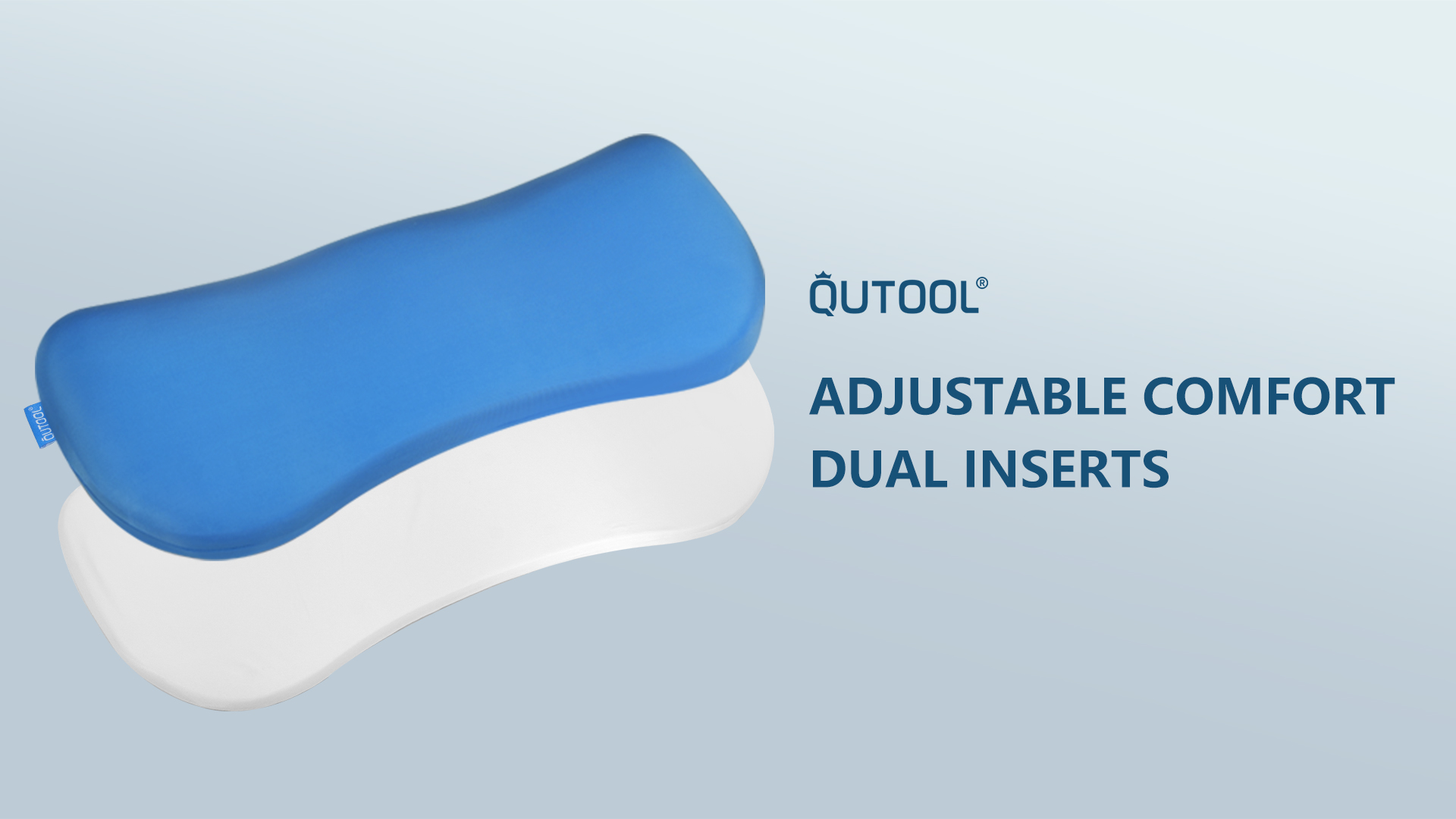 thumbnail video image 2 of Adjustable Lumbar Pillow for Bed – Gifts for Men & Women, Lower Back Pillow for Side & Back Sleepers, Flexible Height & Firmness for Back Pain Relief, Ergonomic Memory Foam Firm Support for Sleep, 2 of 10