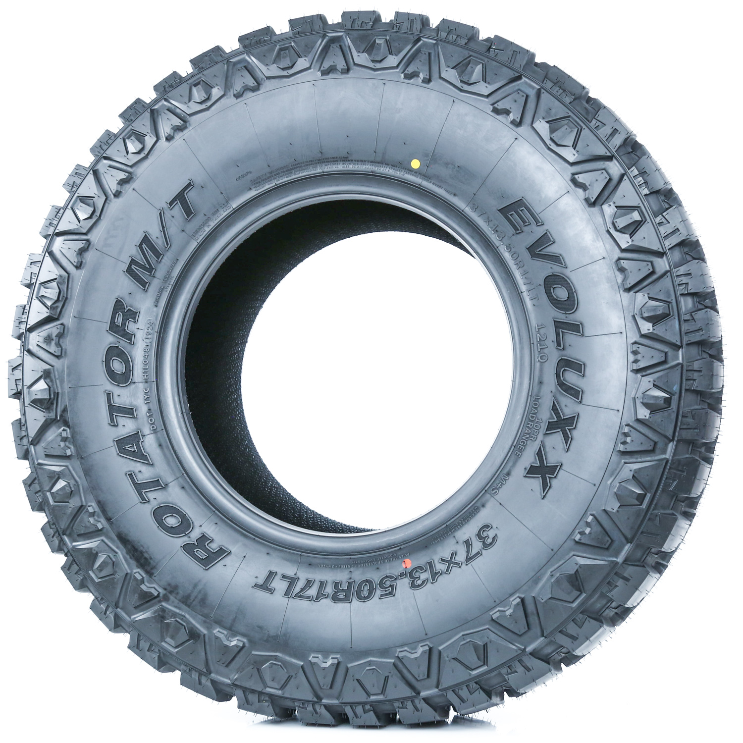 Evoluxx Rotator M/T LT 37X13.50R17 Load E 10 Ply MT Mud Tire for