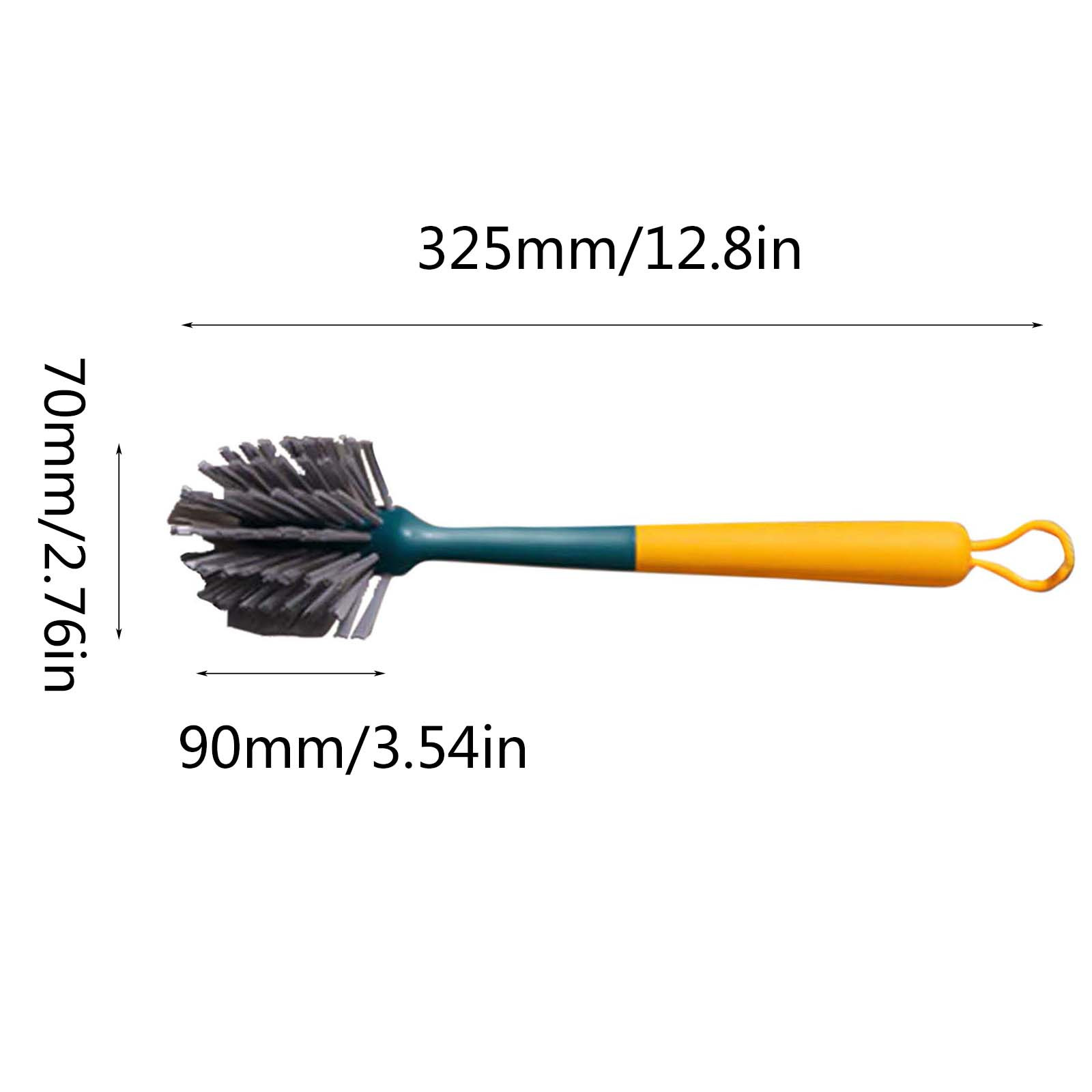 thumbnail video image 2 of Oven Cleaning Brush,Kitchen Pot Washing Brush Dish Washing Brush Long Handle Soft Cup Brush Board Brush Shoe Brush Window Scraping Cleaning Brush, 2 of 5