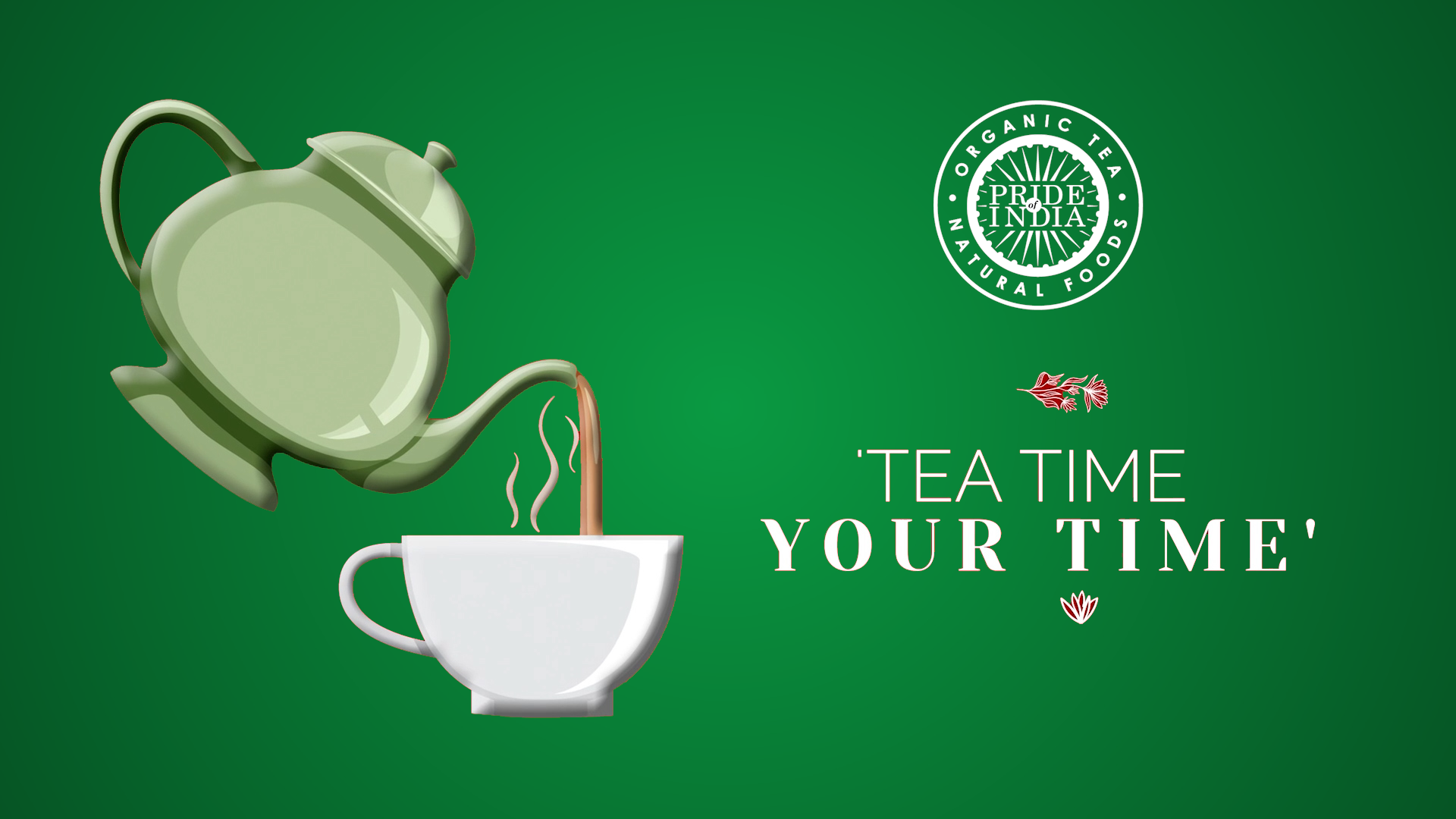 thumbnail video image 2 of Pride of India PommBerry Merlot Fruity Green Tea, Pack of 2, 15 Pyramid Tea Bags, 2 of 9