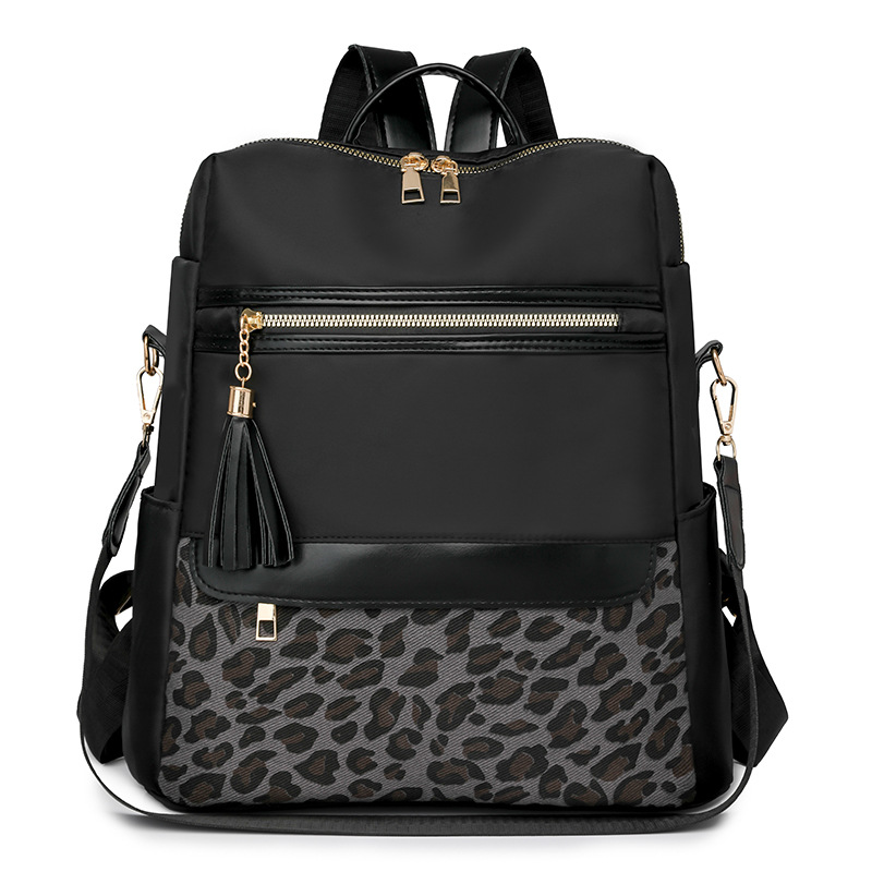 thumbnail video image 2 of PRIYAL Women's Oxford Fabric Travel Backpack Large Capacity Multi Use Bag with Detachable Strap Suitable for, Commute Weekend Getaways, 2 of 14