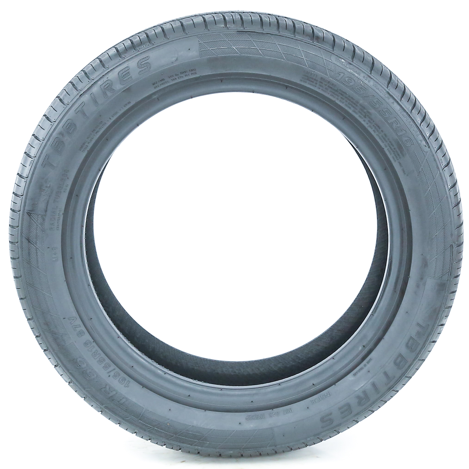 (2) New TBB TR-66 195/55R16 87V All-Season Performance Tires - 40k Mile Warranty