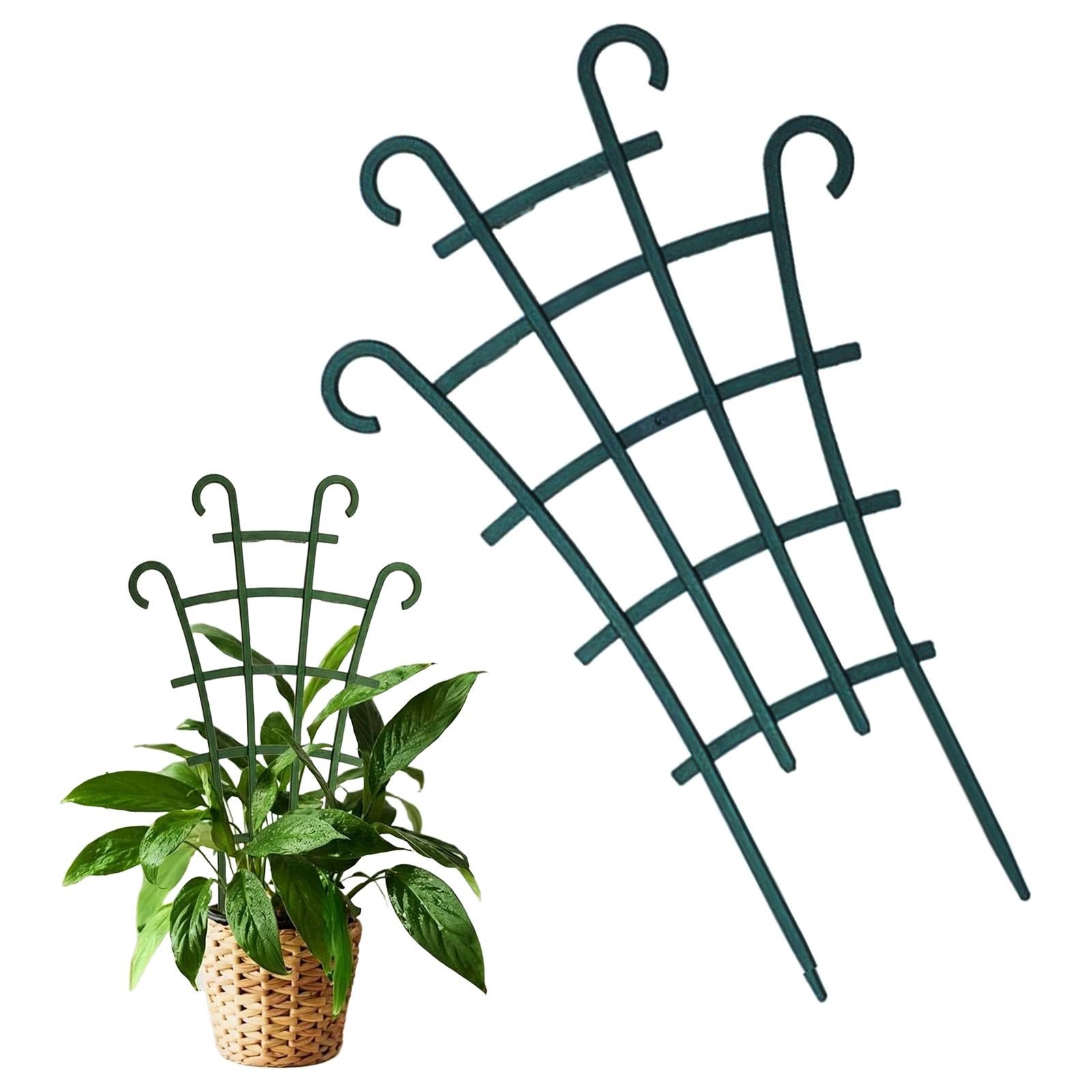 thumbnail video image 2 of CoreLiving Plant Trellis 1 Pack, Small Trellis for Potted Plants Indoor and Outdoor, Stackable Plant Support for Climbing Plants Vine Ivy Hoya Houseplants Flower Garden, 2 of 10
