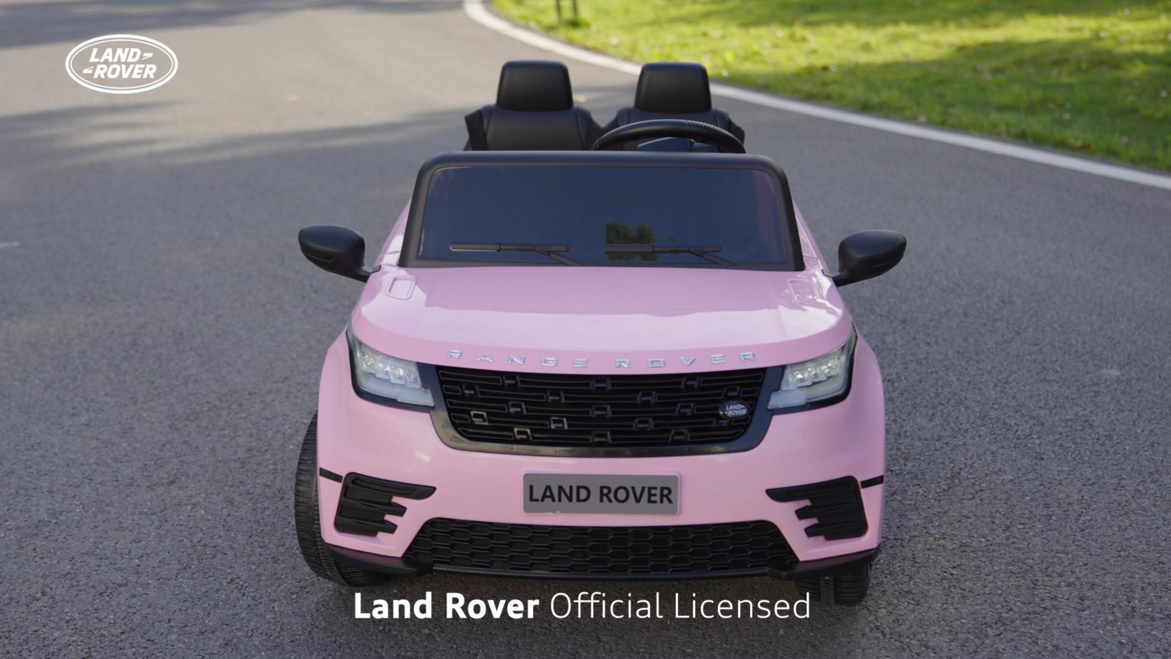 Licensed Land Rover 2 Seater Ride on Car w/Remote, 24V Ride on Toys for ...
