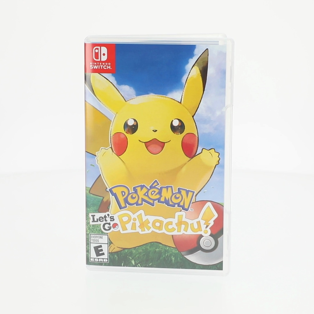 Nintendo Switch Pokemon Game: Let's Go, Pikachu! Physical Edition