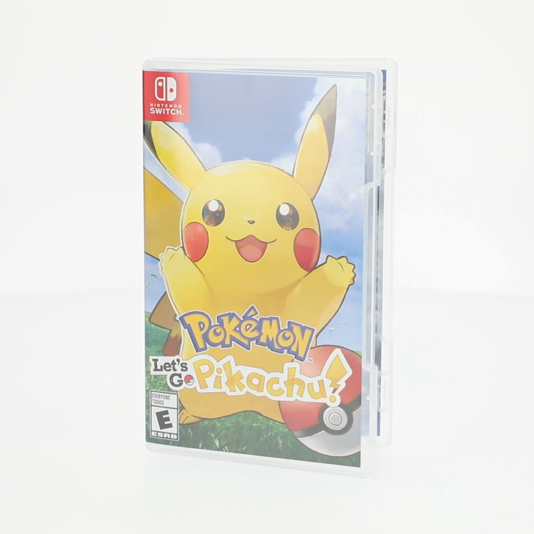 Nintendo Switch Pokemon Game: Let's Go, Pikachu! Physical Edition