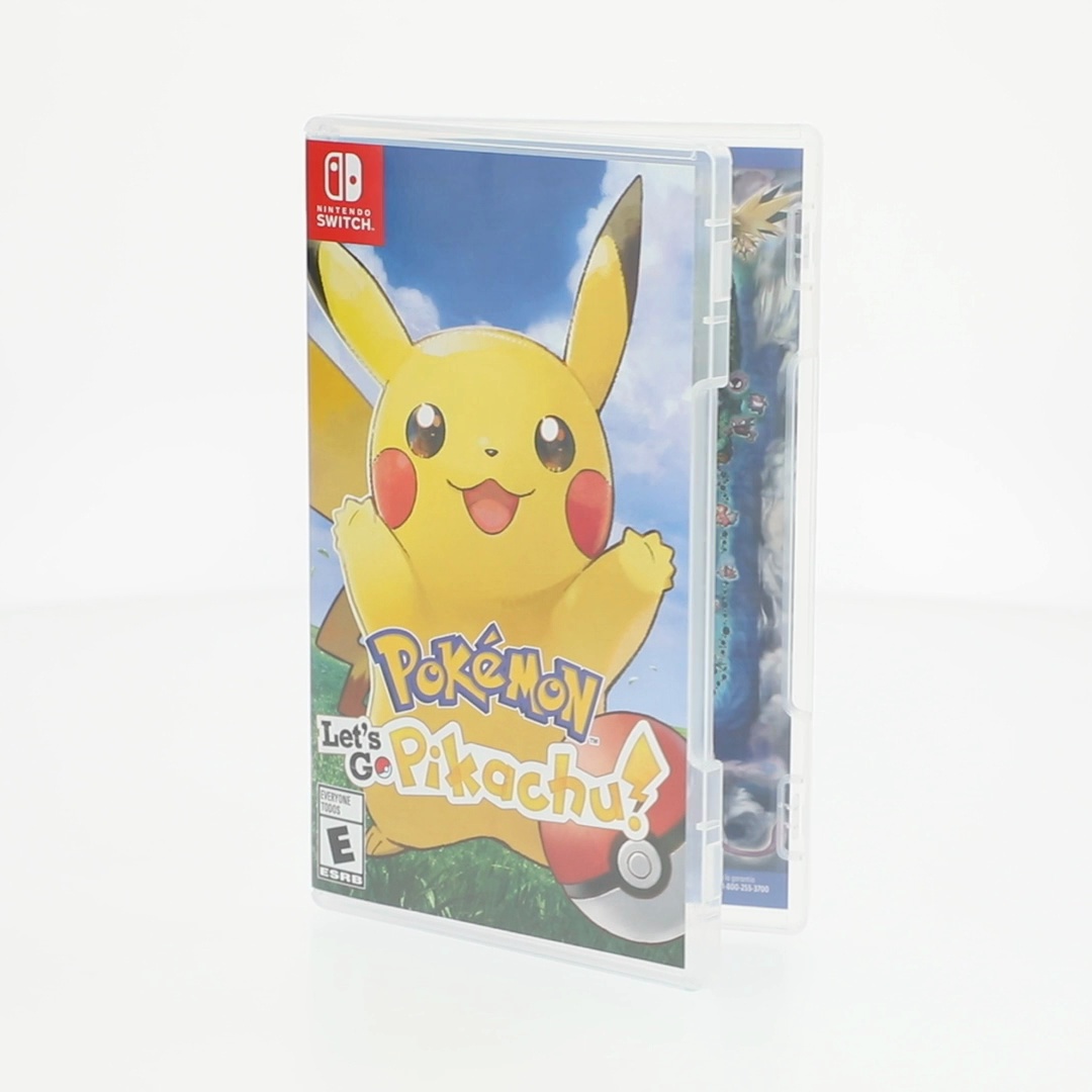Nintendo Switch Pokemon Game: Let's Go, Pikachu! Physical Edition