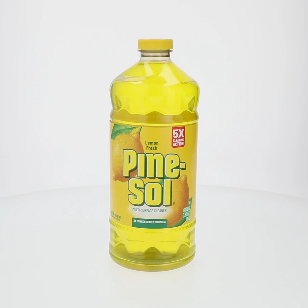 Pine-Sol Multi-Surface Floor Cleaner, Lemon Fresh, 60 Fluid Ounces