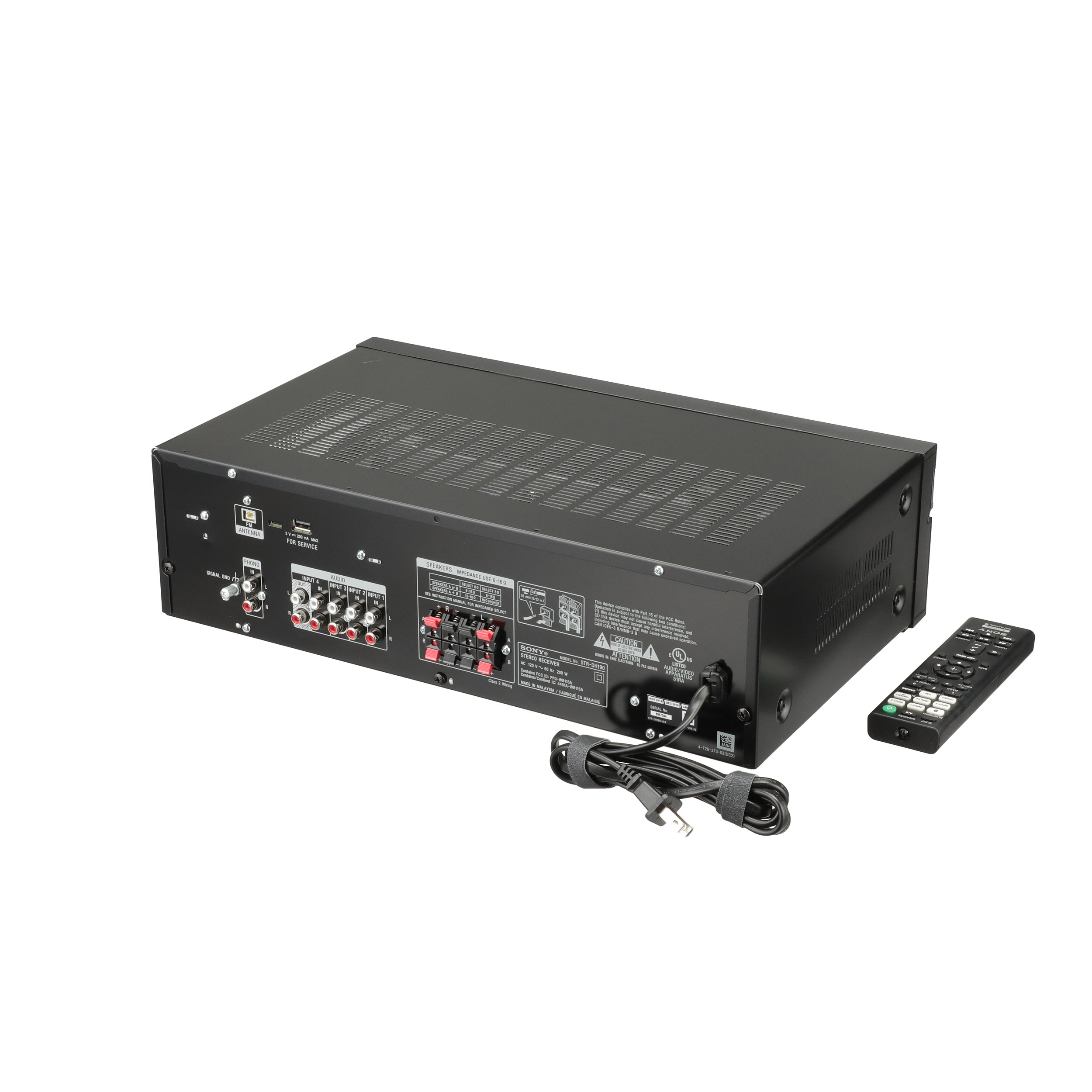 Restored Sony STR-DH190 Stereo Receiver with Phono Input and