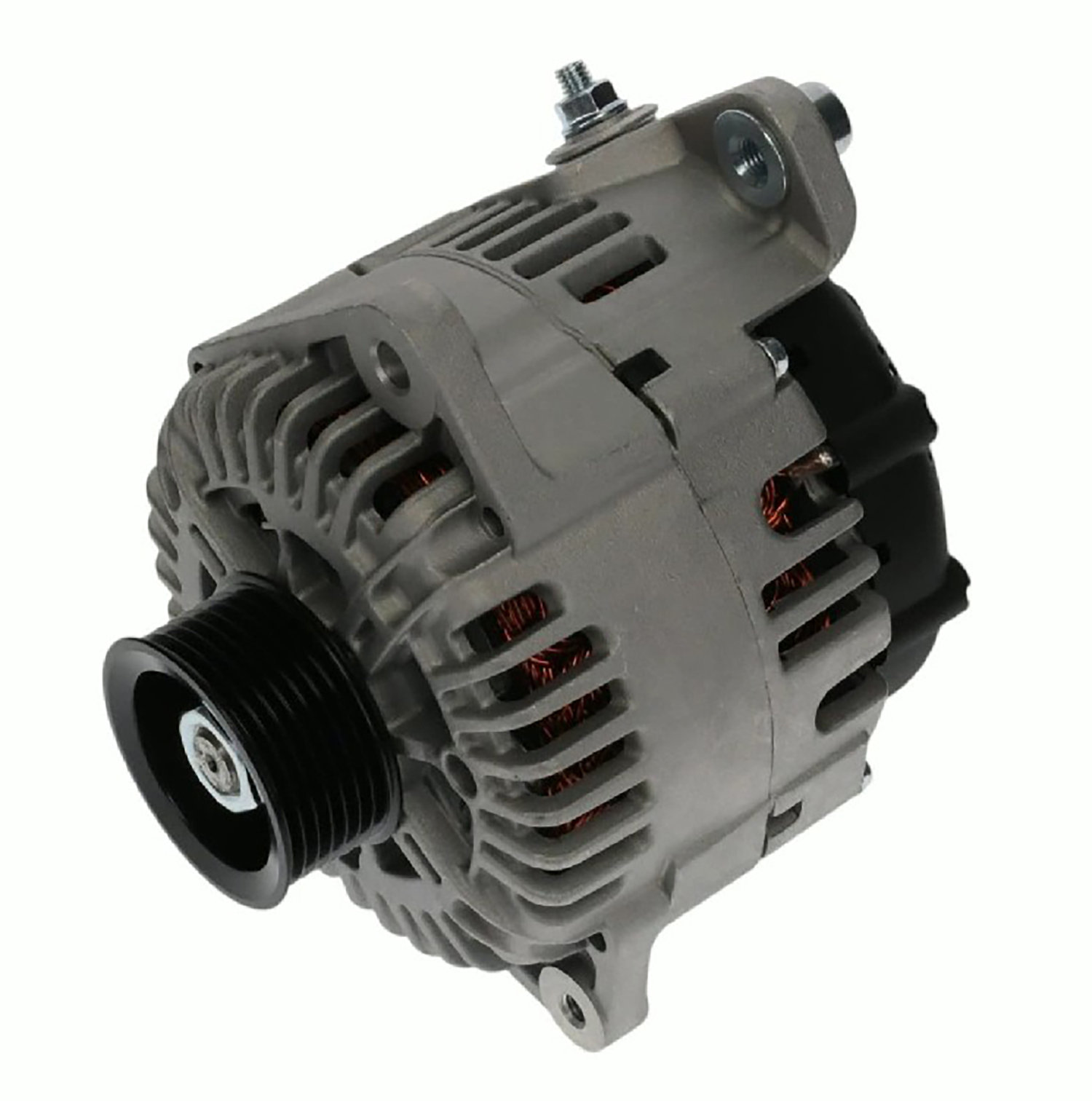 thumbnail video image 2 of OEG Parts New Alternator Replacement for Nissan NV3500 V8 5.6L 12-17 400-40069 2-11256 12873 11099 11256 90-22-5590 11256A AL2406X 2606353A 2650538A 2611895A 2616465A 11256N A-9509 420538, 2 of 7