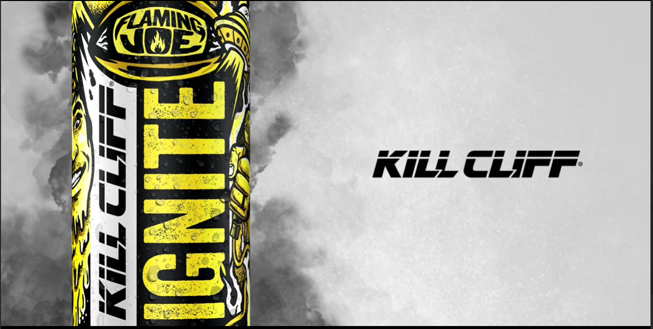 Kill Cliff Energy Drink, Spicy Pineapple, Clean, 150mg Caffeine