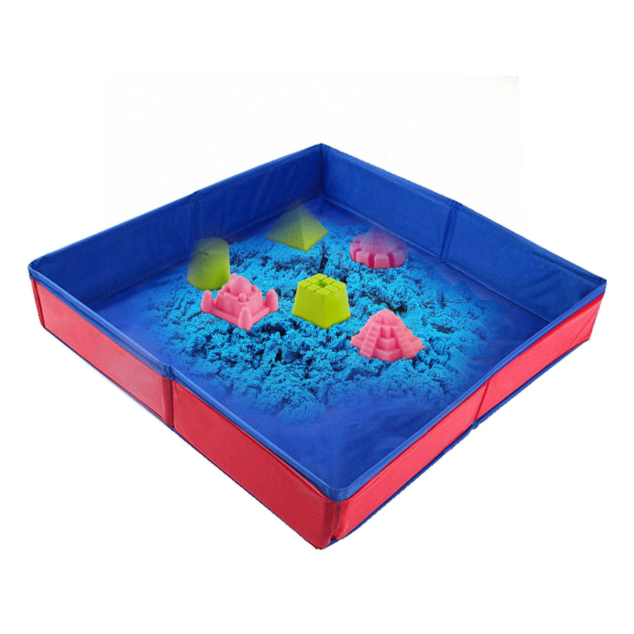 thumbnail video image 2 of SXDY Kids Sand Table Toys, Sandbox Beach Toys Boys Girl Outdoor Toys Summer Activity Sensory Play Table, 2 of 14
