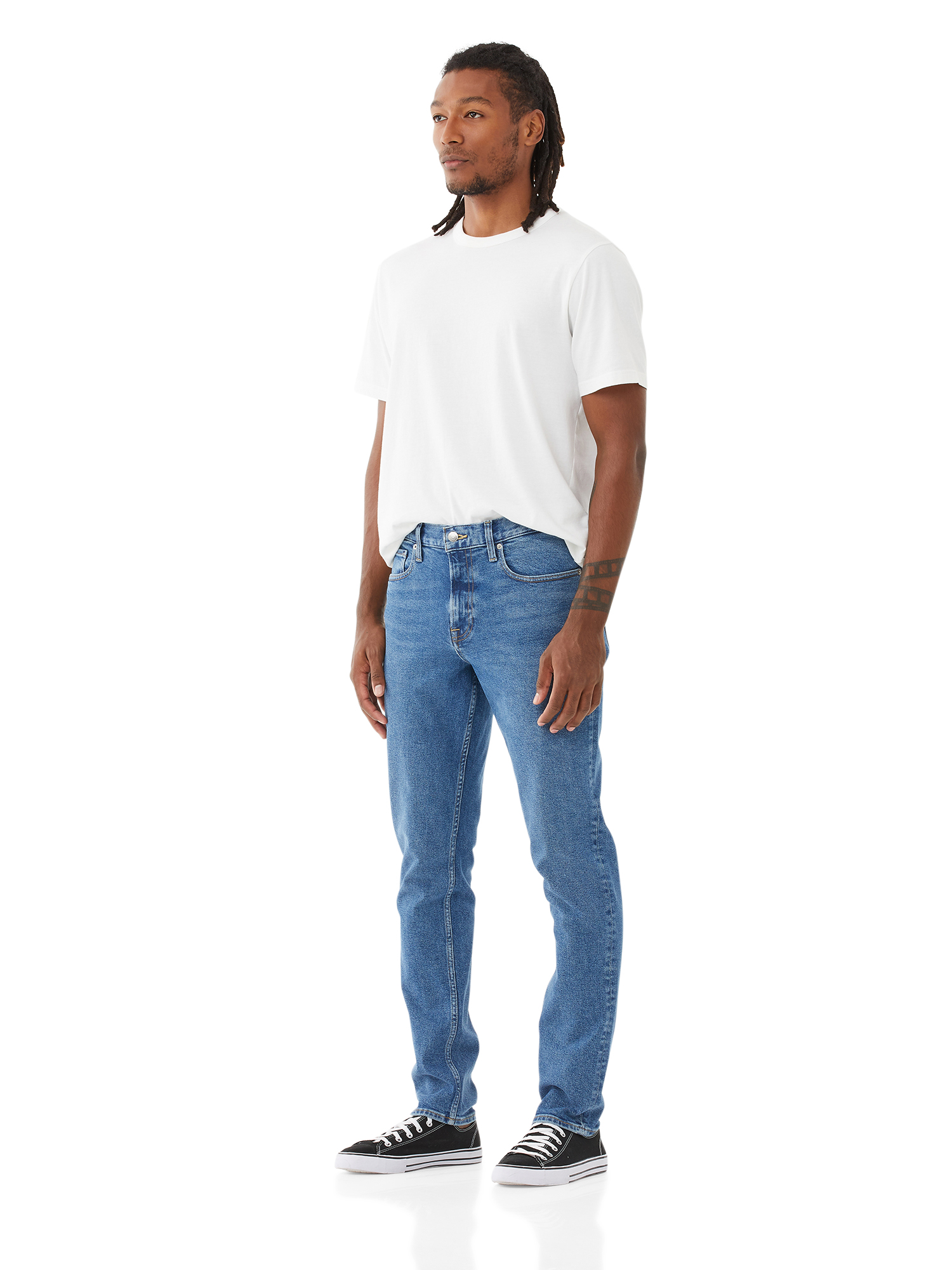 Free Assembly Men's Selvedge Slim Fit Jeans 