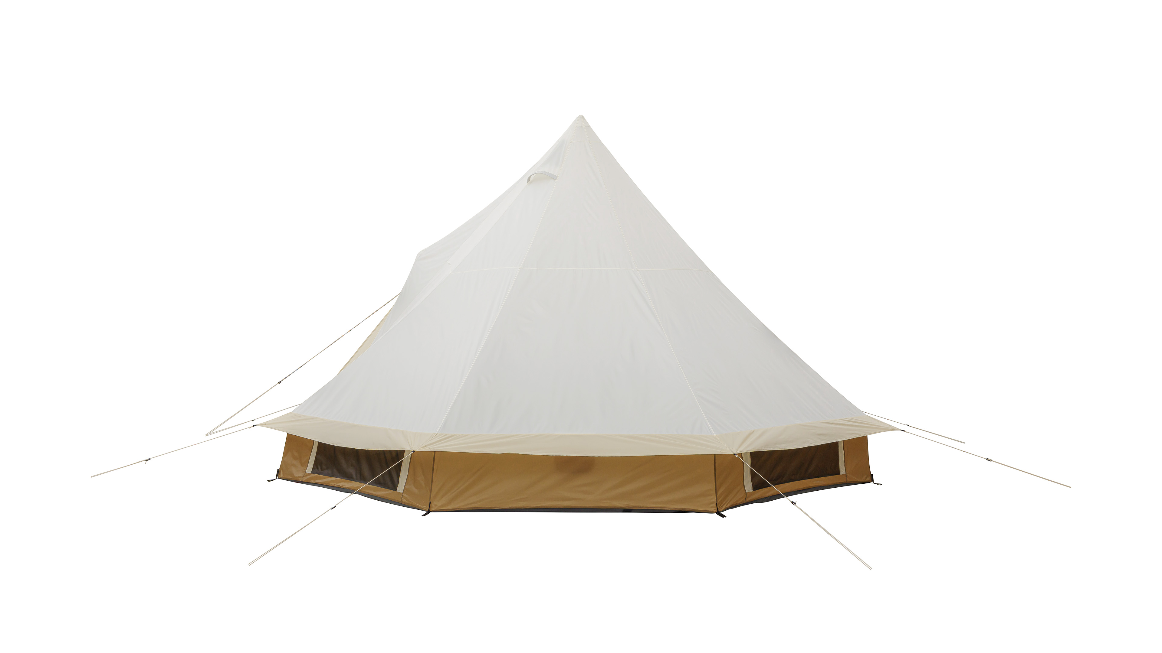 Free Shipping! Ozark Trail 15' x 15' 8-Person Bell Tent with LED