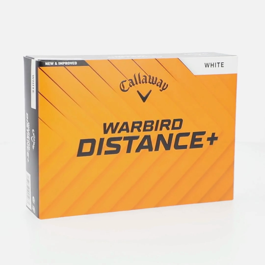 Callaway Warbird Distance+ Golf Balls 2025 12pack, White - Walmart.com