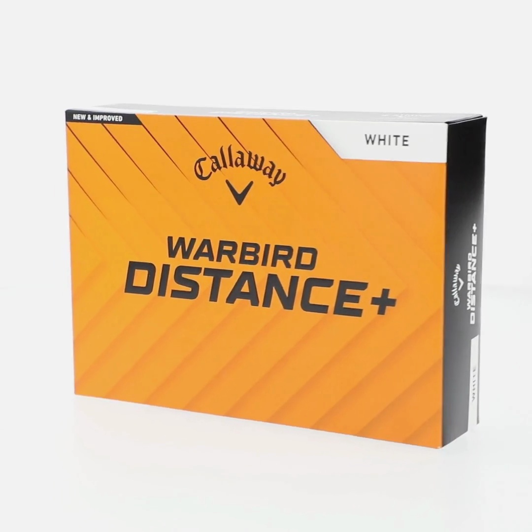 Callaway Warbird Distance+ Golf Balls 2025 12pack, White - Walmart.com