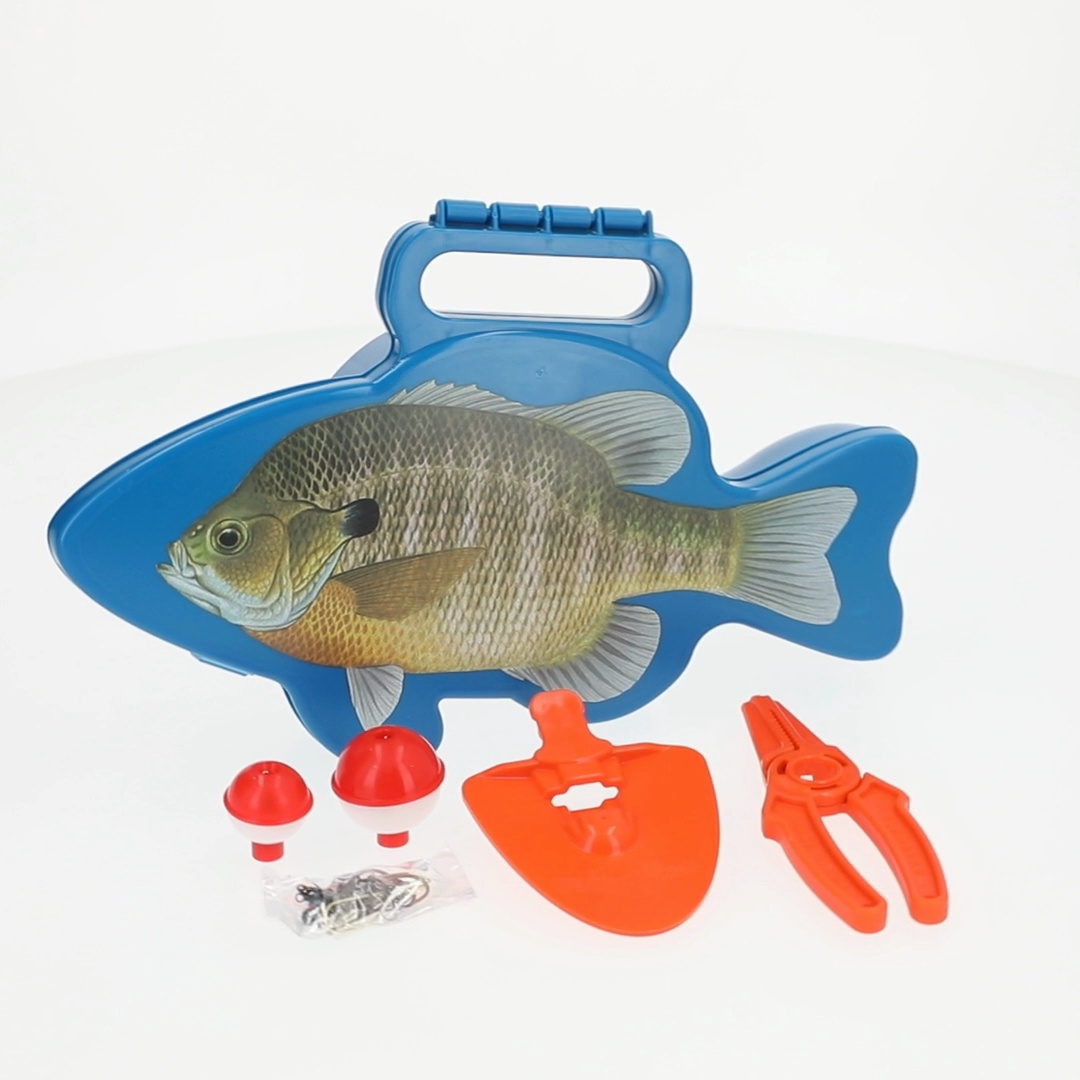 2 pack) Flambeau Outdoors Wild Bite Panfish 25 Piece Kids Kit
