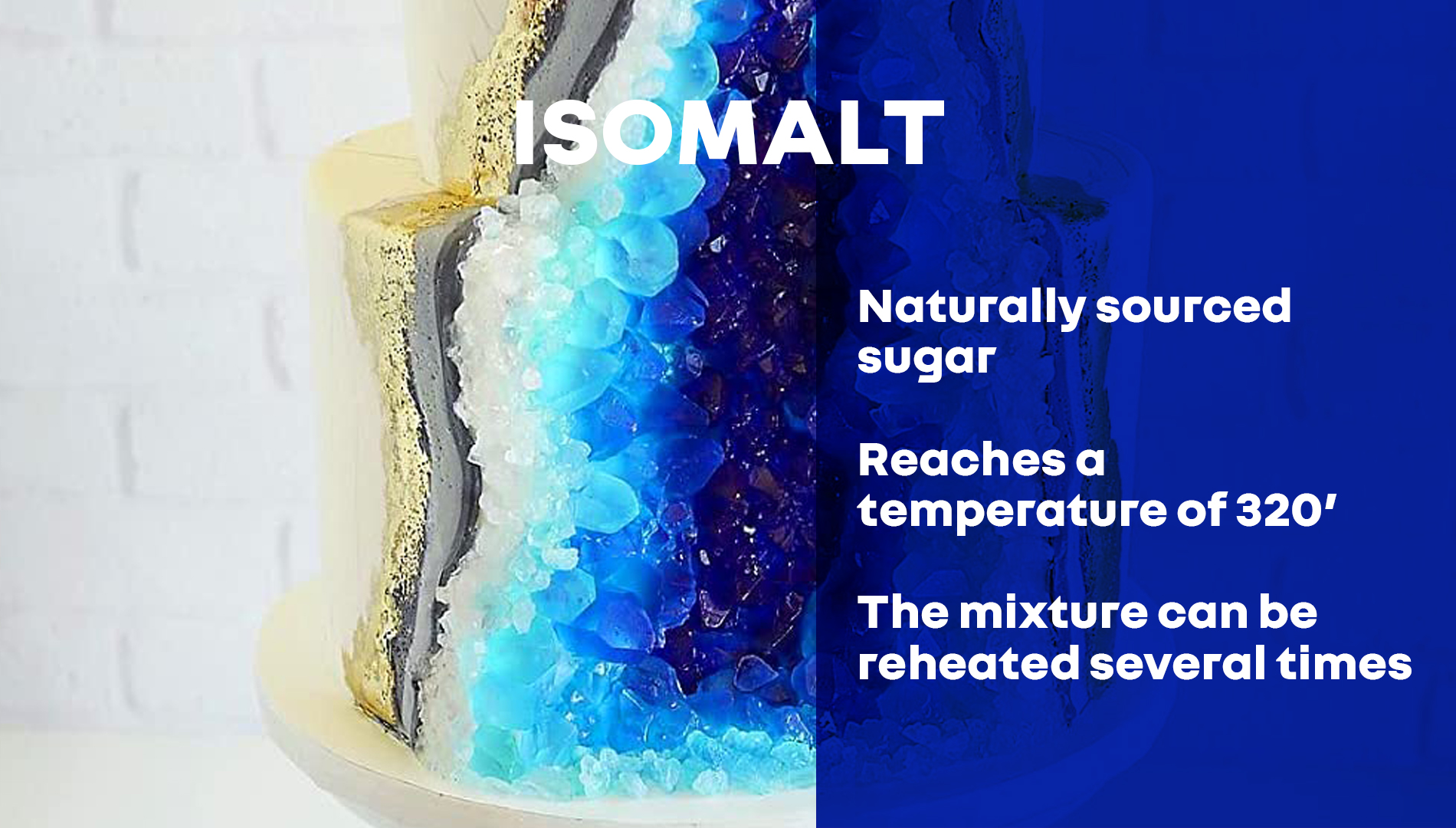 thumbnail video image 2 of Cake S.O.S Isomalt Powder for Cake Decorating and Sugar Art, 8 oz, 2 of 7