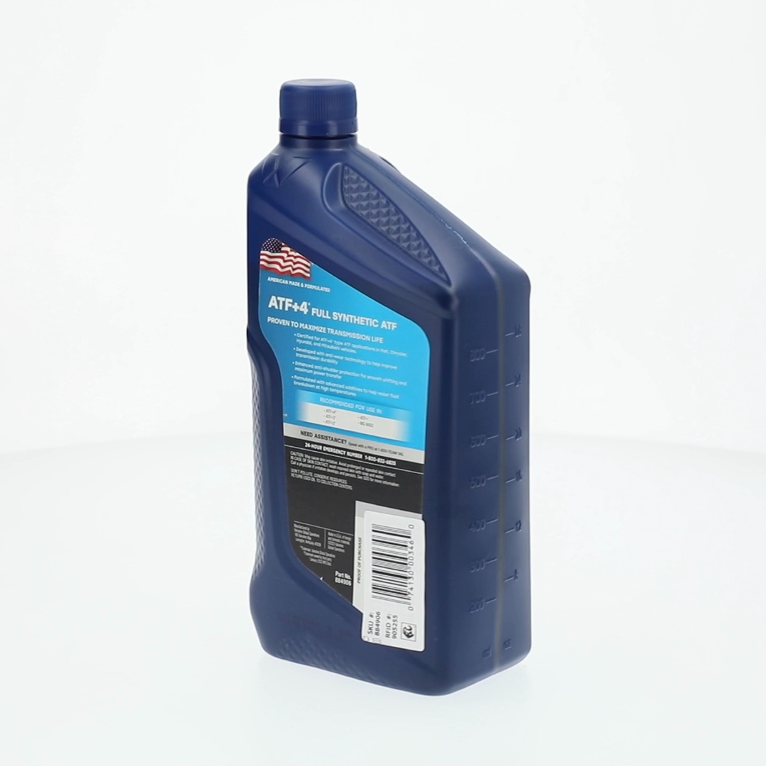 Valvoline ATF +4 Full Synthetic Automatic Transmission Fluid 1 QT