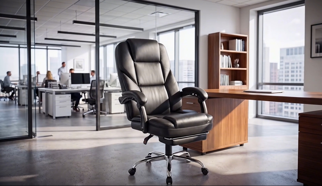 thumbnail video image 2 of Homall Massage Office Chair Reclining Computer Chair Ergonomic Executive Leather Chair Support 8 Hours Heavy Duty Design, Pink, 2 of 8