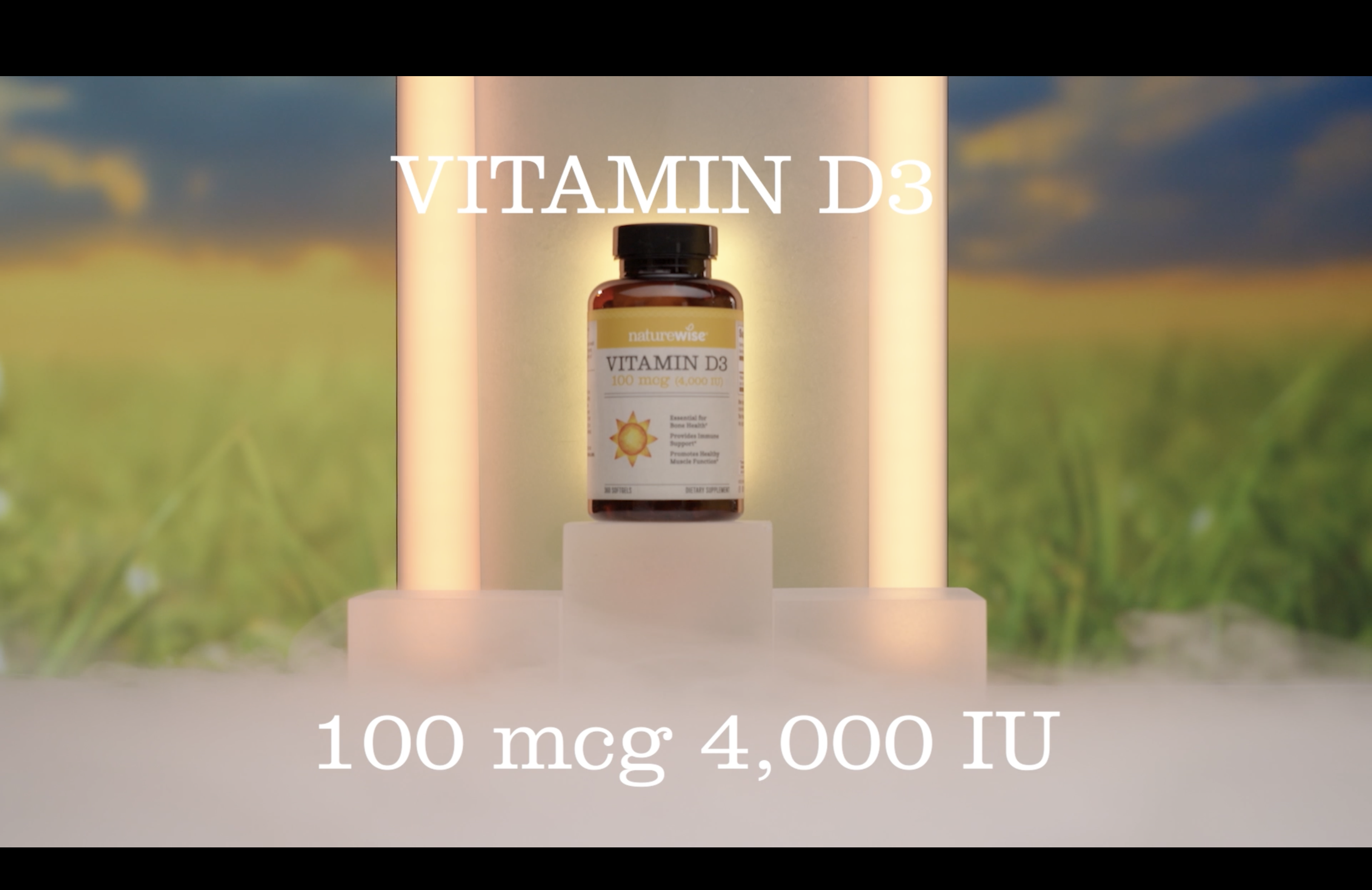 thumbnail video image 2 of NatureWise Vitamin D3 4000iu + Organic Olive Oil - 30 Mini Softgels [30-Day Supply], 2 of 13