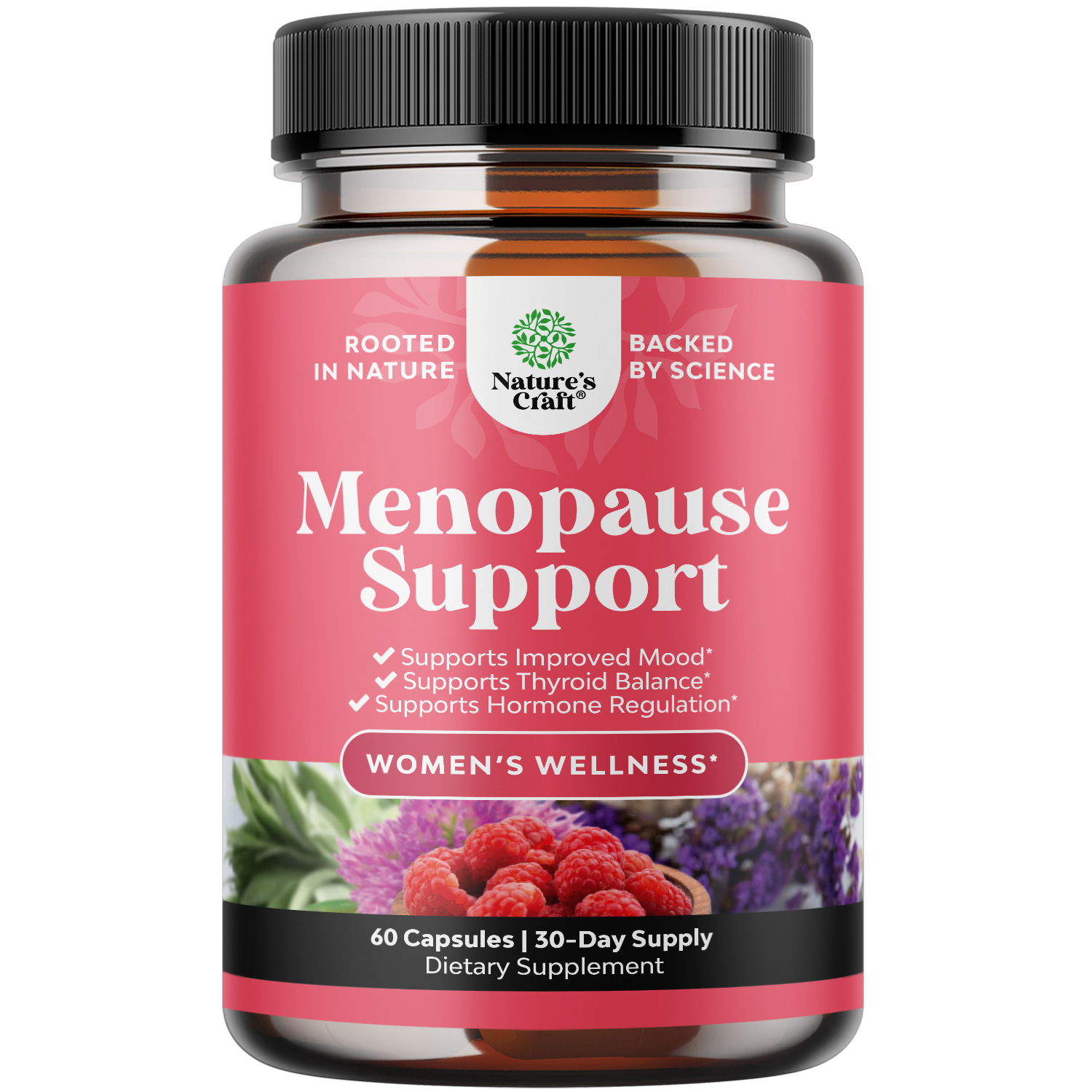 thumbnail video image 2 of Nature’s Craft Herbal Menopause Support Supplement, Hormone Balance for Women, 60 Capsules, 2 of 10
