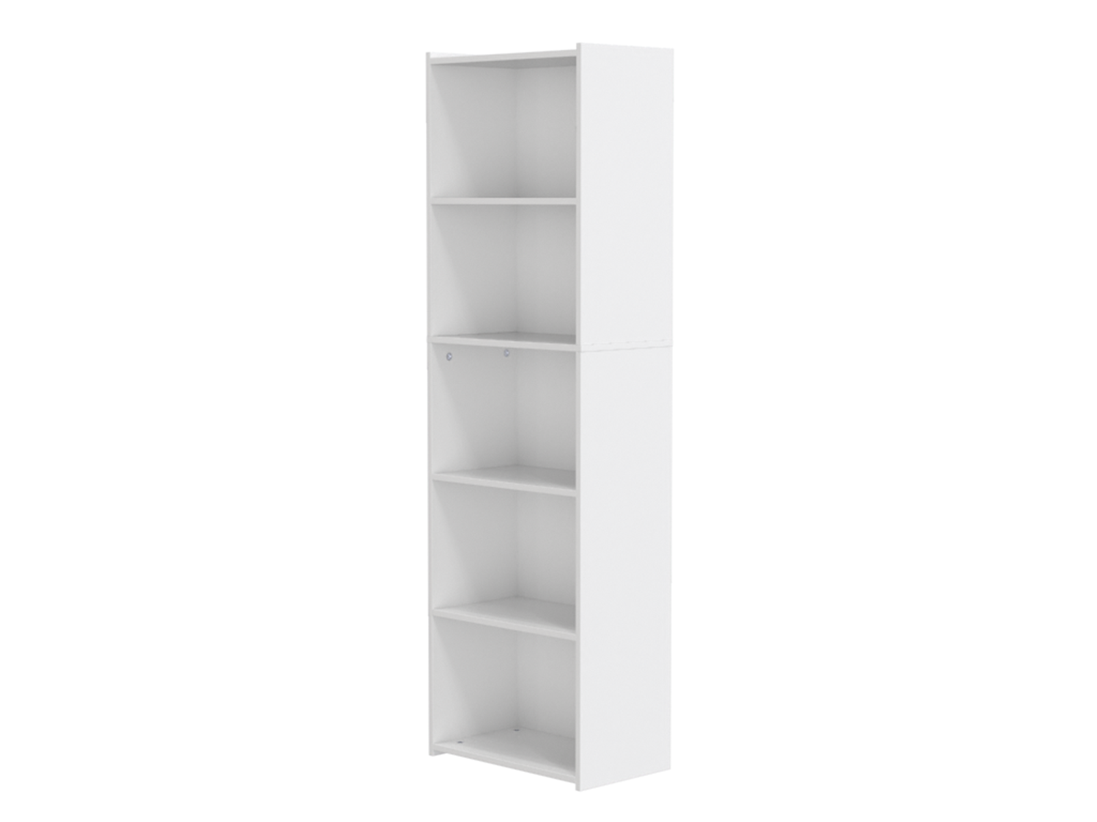 ZENSTYLE 5 Tier Bookcase, Decorative Storage Shelves for
