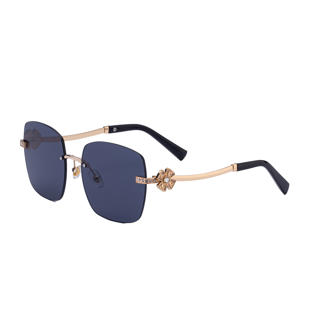 thumbnail video image 2 of US Exclusive DG-98308 Rimless Sunglasses – Ultra-Thin Unisex UV400 Polarized Lenses, Lightweight Metal Frame for Driving & Fashion, 2 of 5