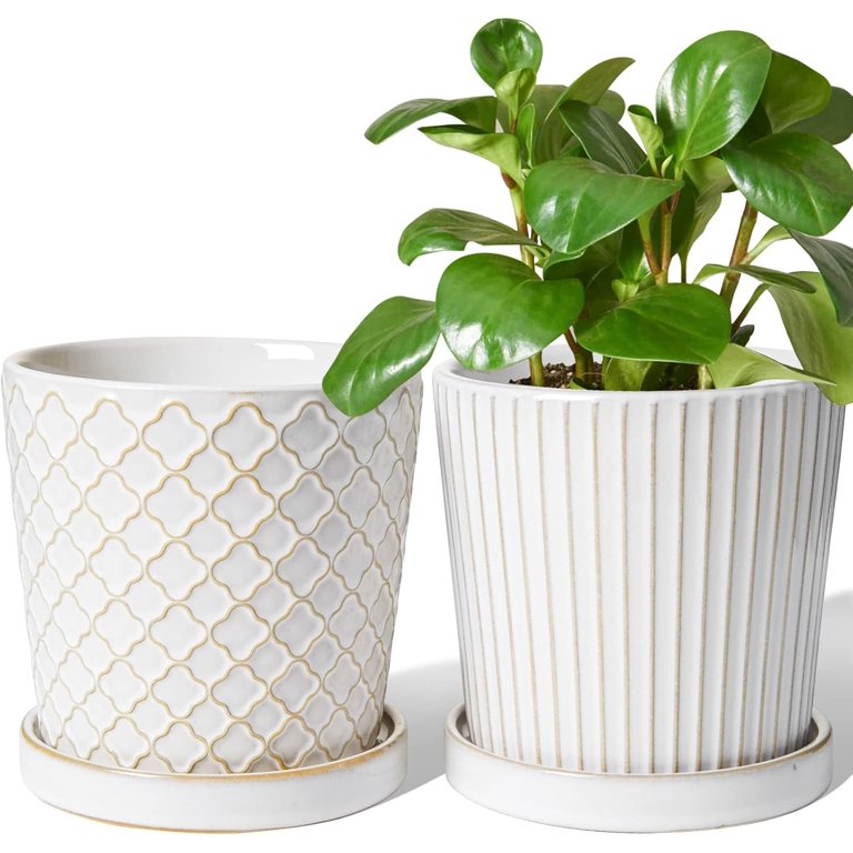 ceramic planting pot Campania International | Tall Borsa Planter main image 1