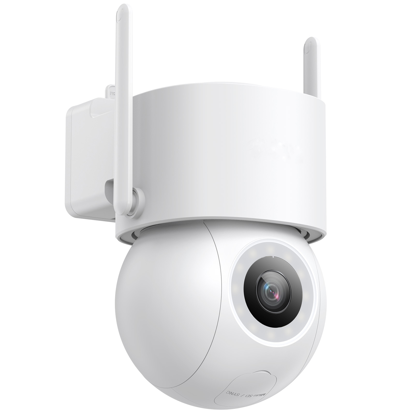 thumbnail video image 2 of AOSU 3K/5MP Security Camera with Spotlight, 2 Way Audio, 360° View Outdoor Surveillance Camera Wired, Waterproof, Auto-Tracking, No Monthly Fee, 2 of 10