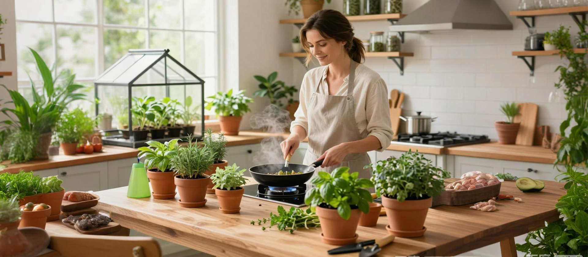 thumbnail video image 2 of 10-Piece Indoor Herb Garden Kit – 33-Piece Complete Starter Set for Kitchen Herbs, A Unique Gift Idea for Plant Lovers, Women, Men, Moms, Friends – Perfect for, 2 of 8