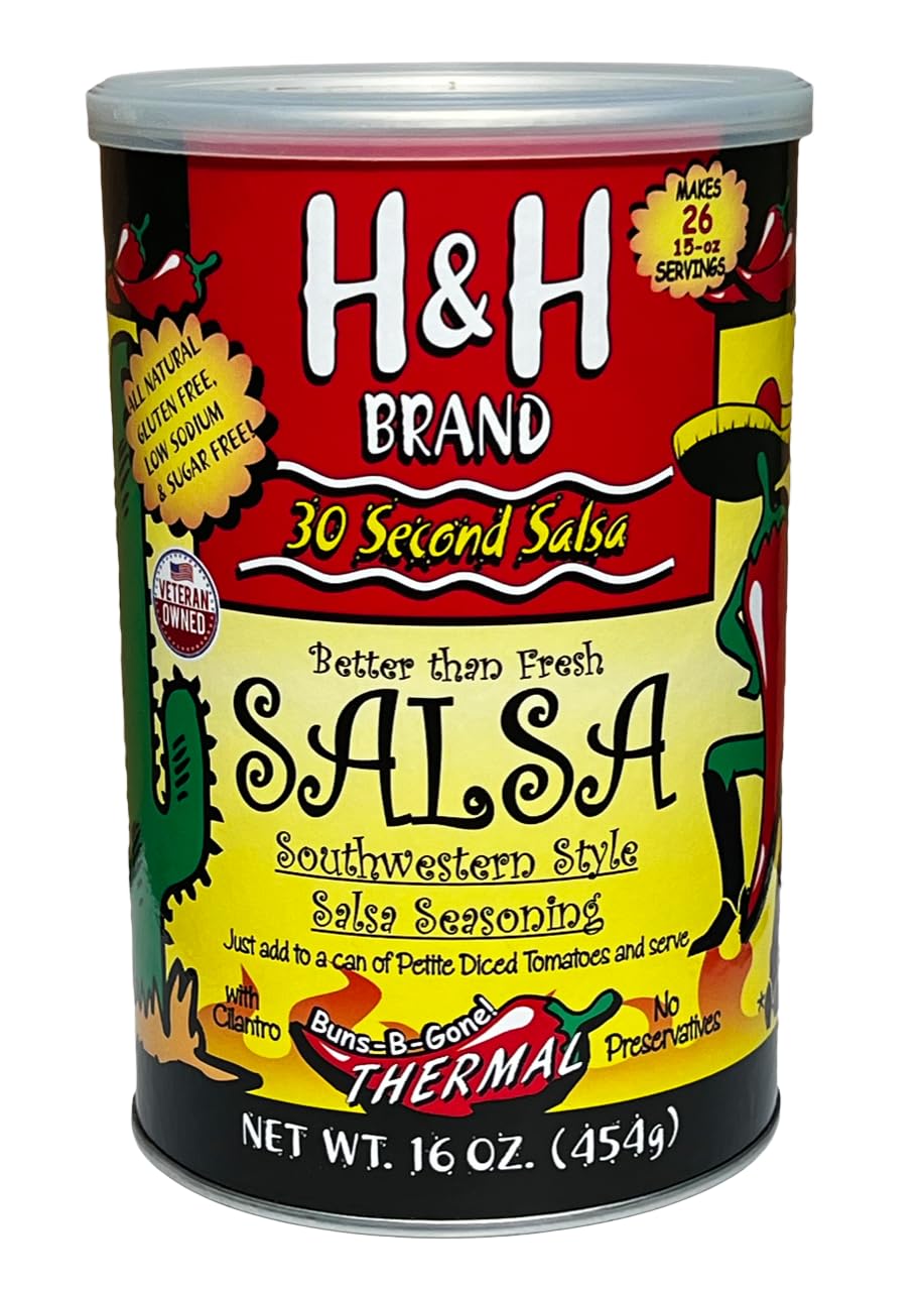thumbnail video image 2 of 30 Second Salsa Seasoning Mix - Mild, (16-oz. Can Makes 26, 15-oz. Batches of Salsa, 1.15-Each), 2 of 9