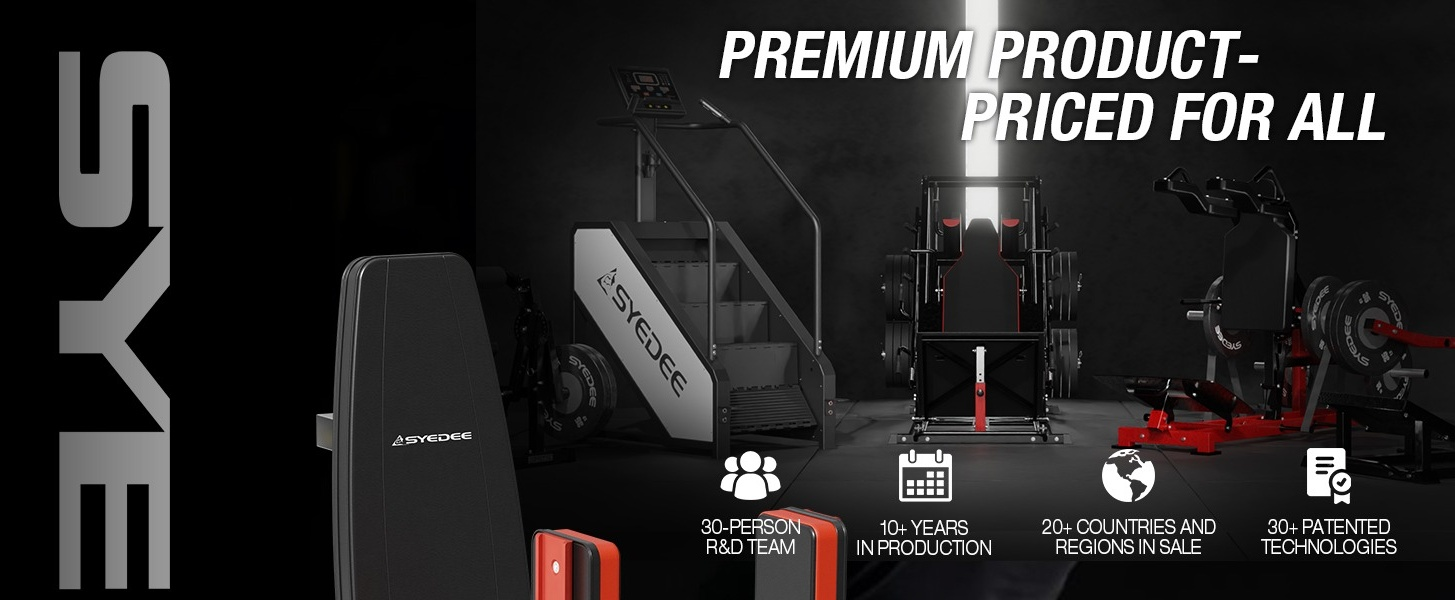 thumbnail video image 2 of Syedee Hip Abductor Machine, Plate-Loaded Inner and Outer Thigh Machine, Thigh Master Hip Trainer, Hip Thrusters for Home Gym（2025 Vision）, 2 of 10