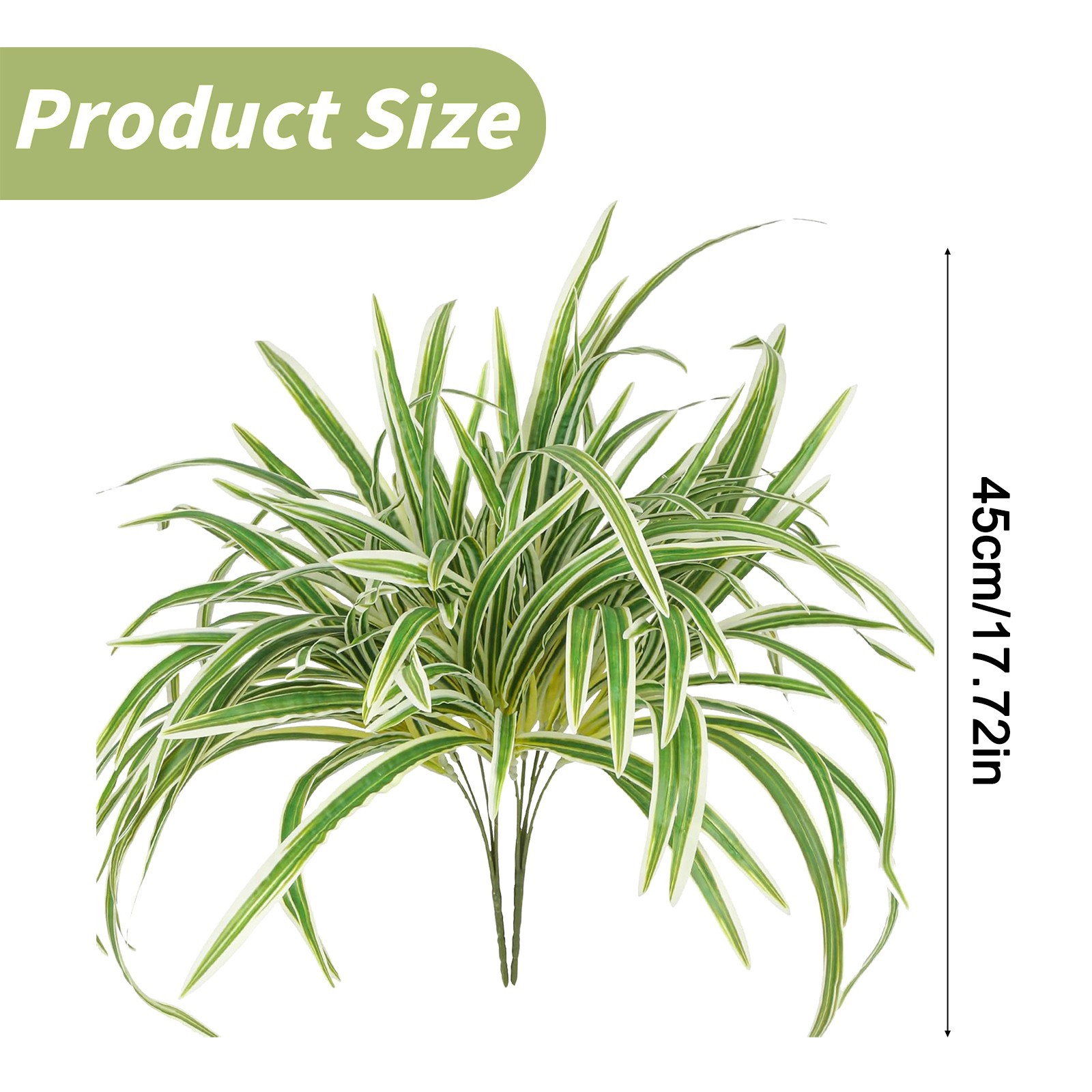 thumbnail video image 2 of Clearance Artificial flowers under $5,Artificial Plant Large Greenery Plants Outside Faux Plants Bushes For Indoor Table Outdoor Planter Decor, 2 of 10