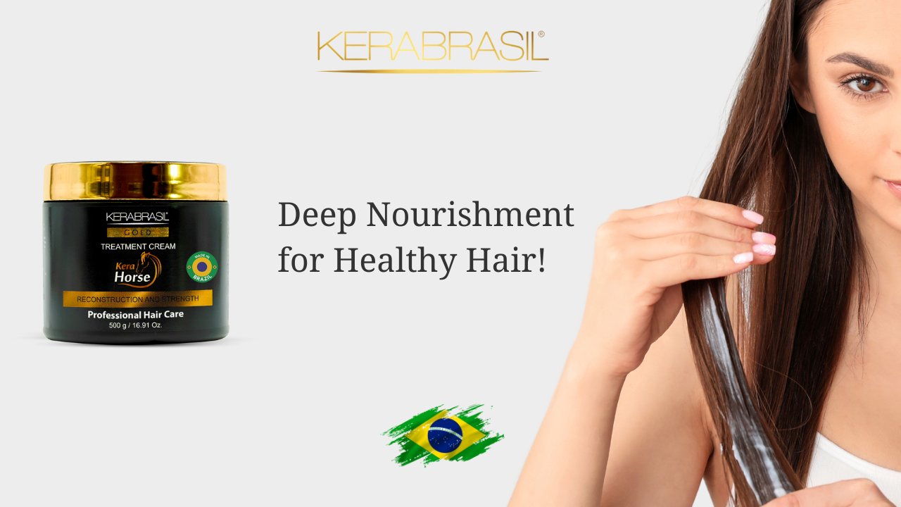 thumbnail video image 2 of KERABRASIL Kerahorse Hair Treatment 500g - Biotin & Keratin Enriched, 2 of 5
