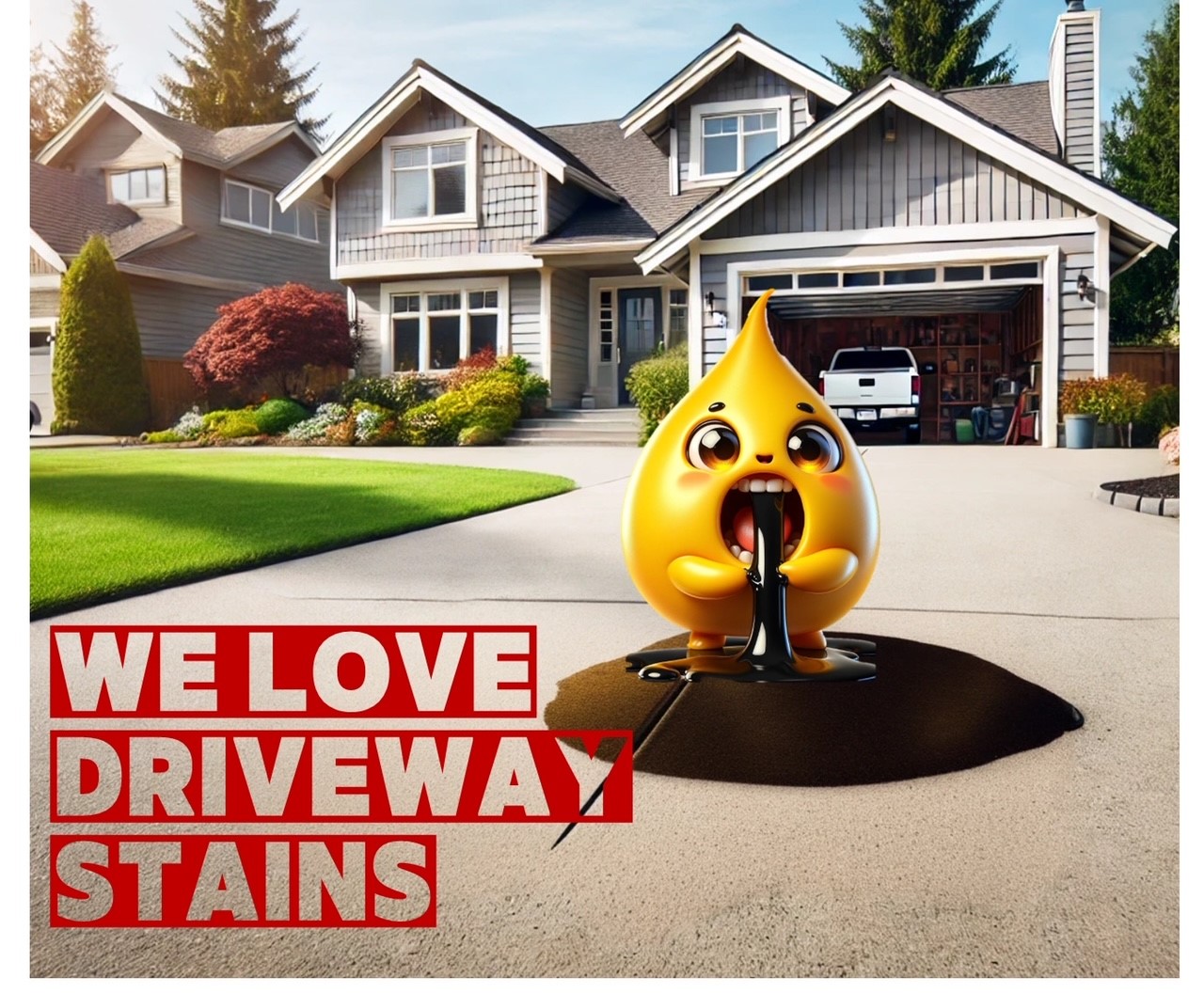 thumbnail video image 2 of Oil Eater 40oz Overnight Stain Remover for Oil Stains on Driveways, Garages, Concrete & Surfaces, 2 of 9