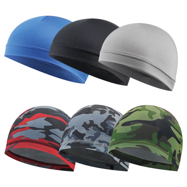 Coolzu Pack Skull Caps, Helmet Liner, Breathable Sweat-Wicking