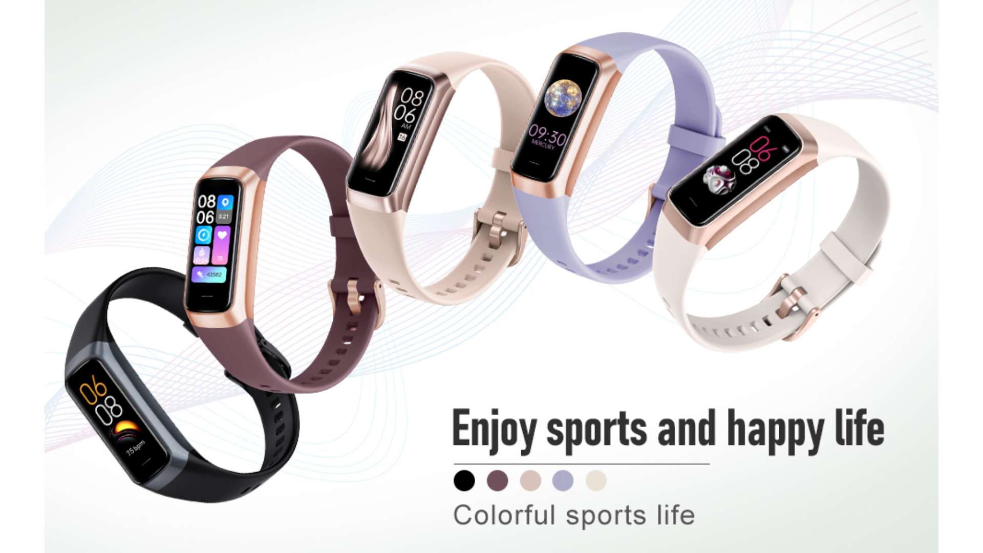 thumbnail video image 2 of Fitness Trackers with 24/7 Comprehensive Health Metrics Monitoring，1.1inch Screen，Multiple Sports Modes Step Counter,Waterproof Smart Watch for Women Men，White, 2 of 10