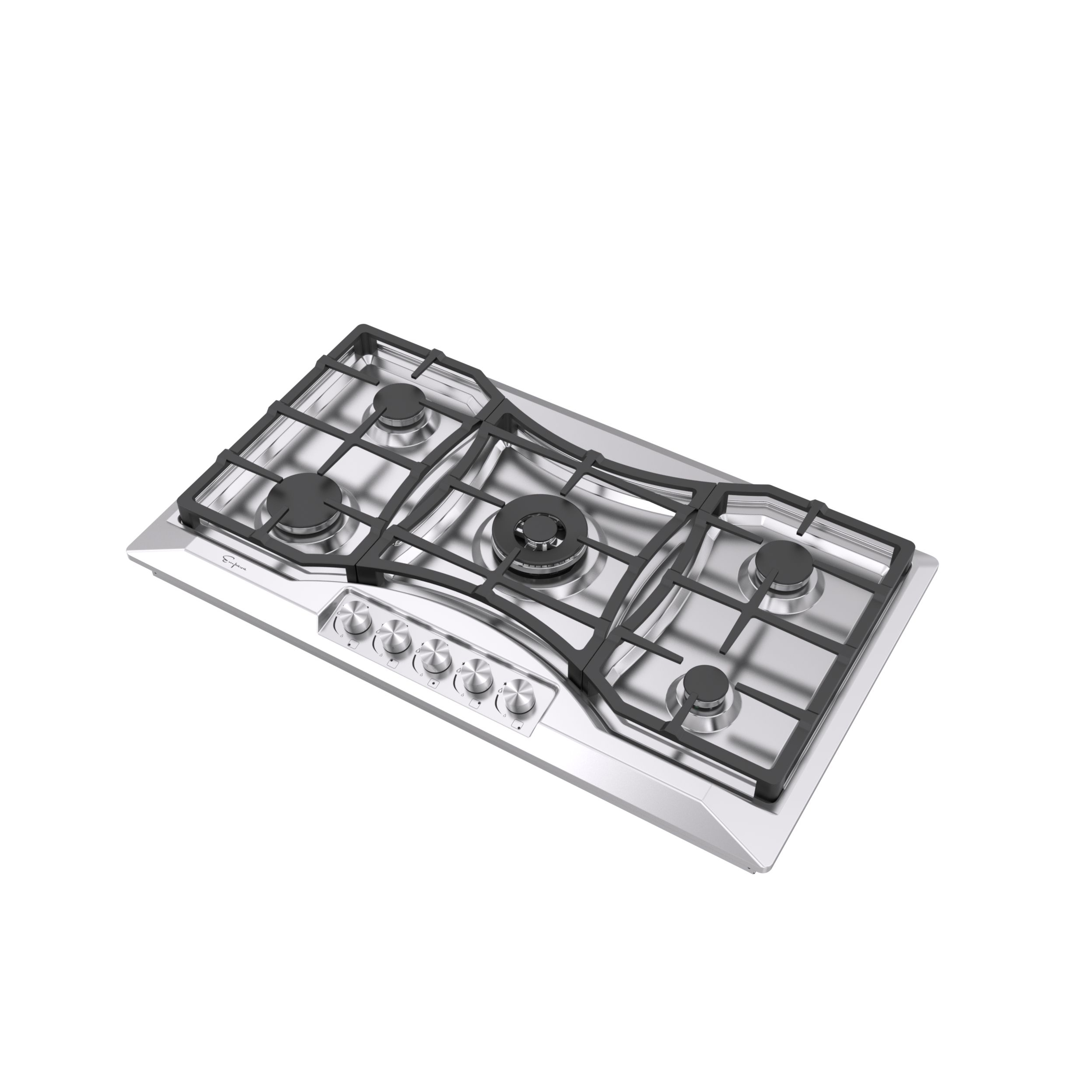 New Chef's Counter Cast Iron Burner Griddle Oven 500° Even