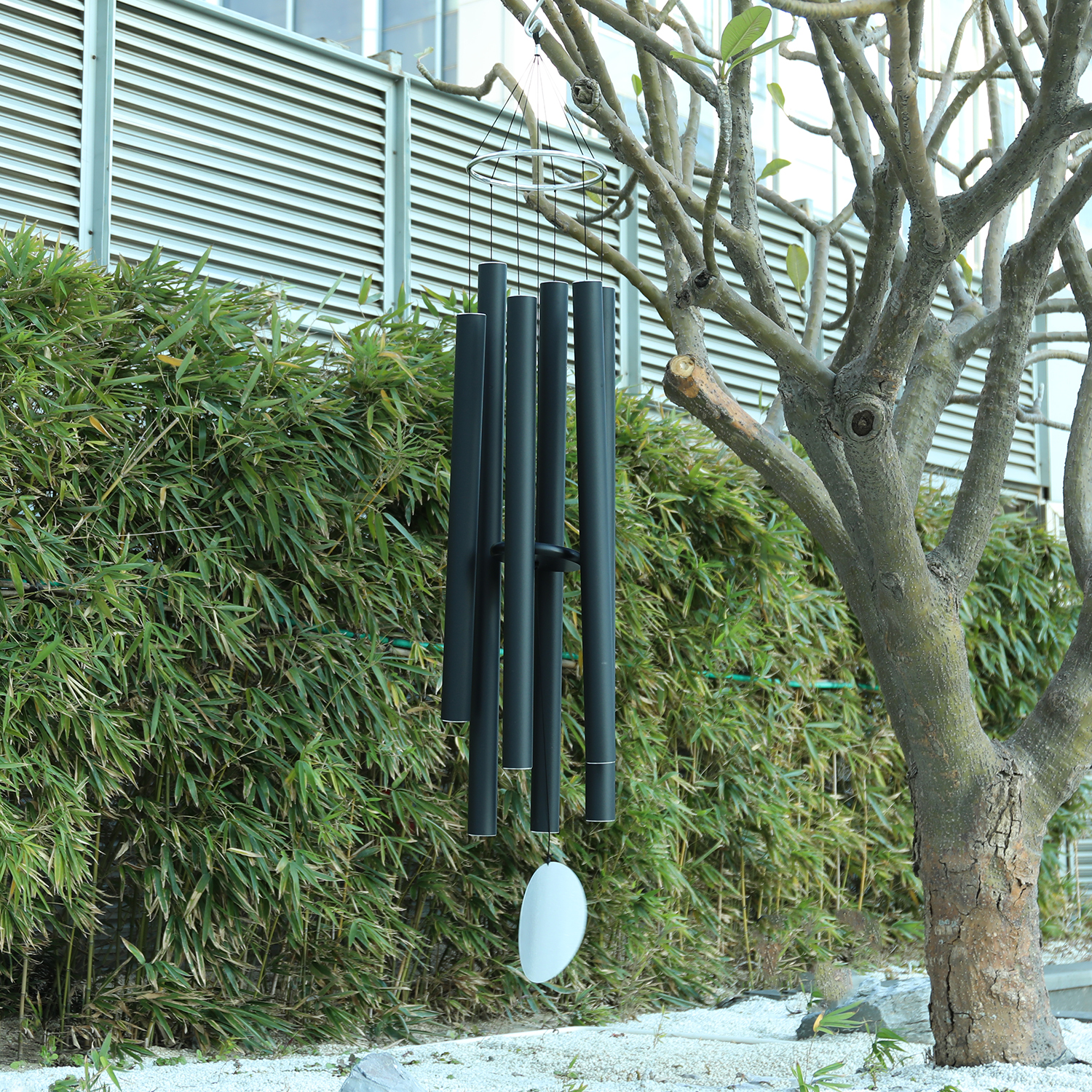 thumbnail video image 2 of Large Wind Chimes Outside Deep Tone, 66" Memorial Large Wind Chimes with Multi-Tube for Indoor and Outdoor Decor, 2 of 9