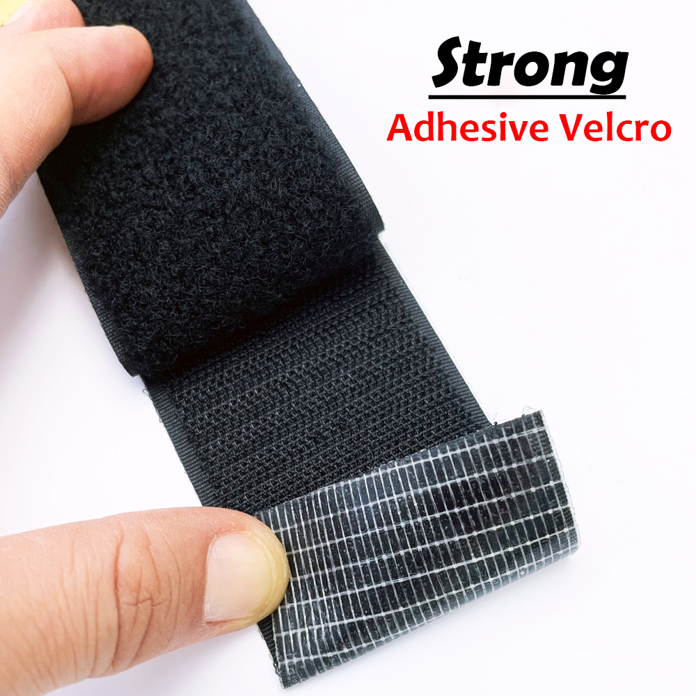 thumbnail video image 2 of 50mm x 1m Heavy-Duty Hook and Loop Tape – Super Strong Mesh Adhesive, No Residue, Waterproof for Fabric & Car DIY, 2 of 12