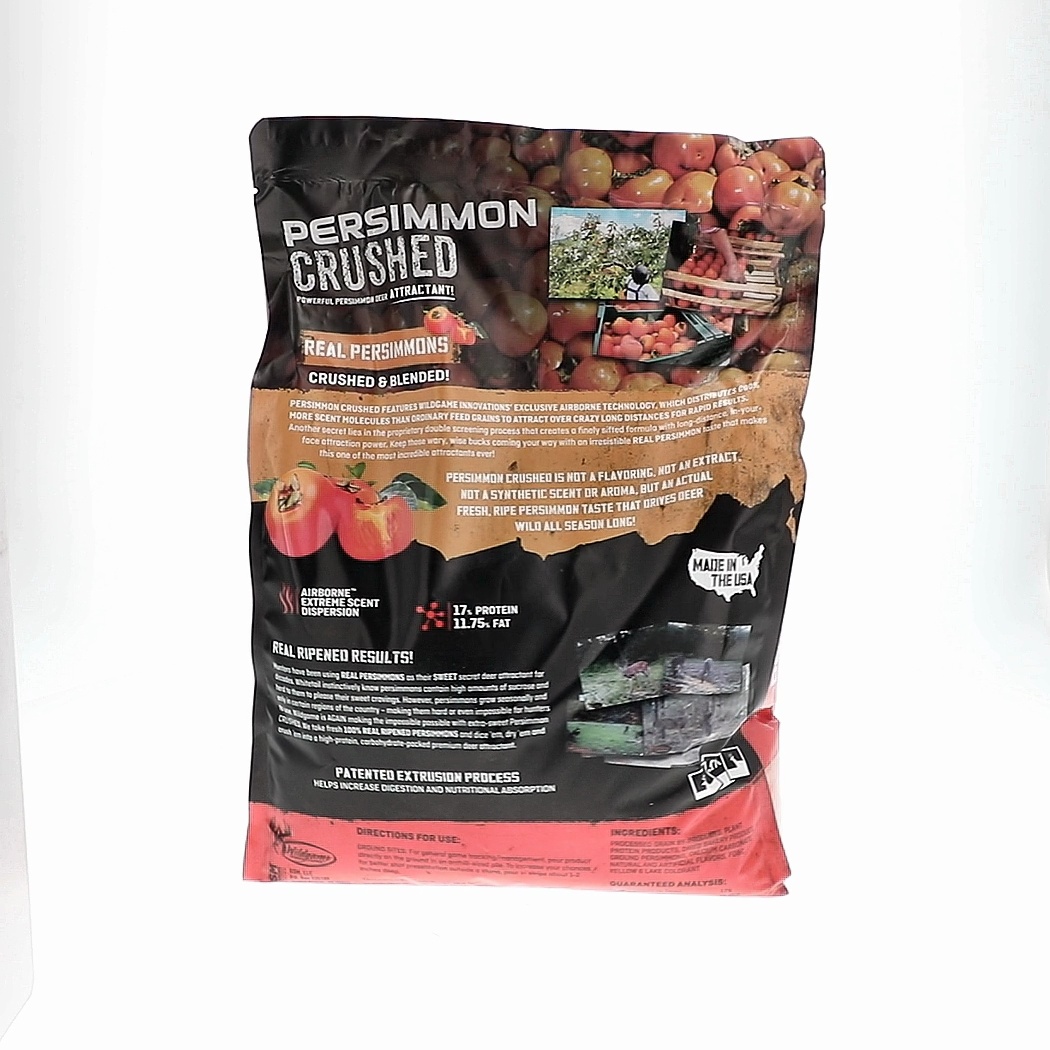 Wildgame Innovations Persimmon Crushed Deer Attractant, 3pk, 5 lbs