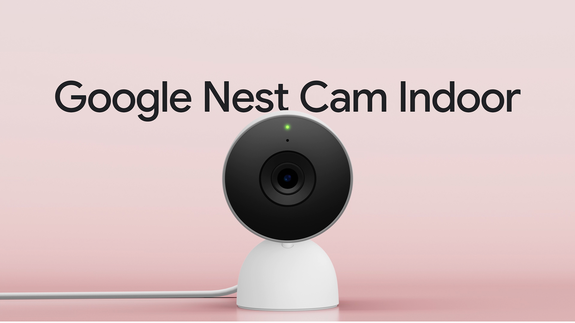 防犯カメラ Google Nest Cam Indoor 2K グーグル、Gemini対応の室内向け2Kネットワークカメラ「Nest Cam