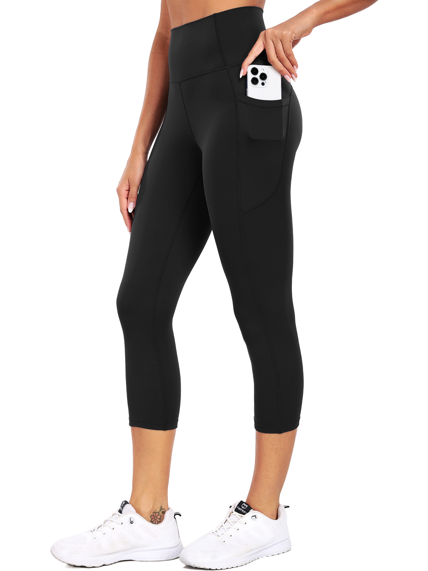 High Waisted Tummy Control Leggings Women′s High Waist Tummy