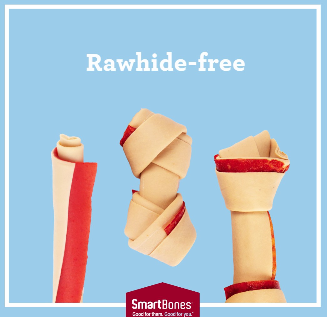 thumbnail video image 2 of SmartBones Mini Bones with Real Chicken, Rawhide-Free Chews for Dogs, 56 Count, 2 of 10
