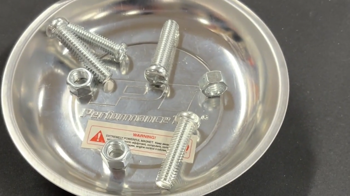 thumbnail video image 2 of Performance Tool W1264 Magnetic Tray,Silver, 2 of 9